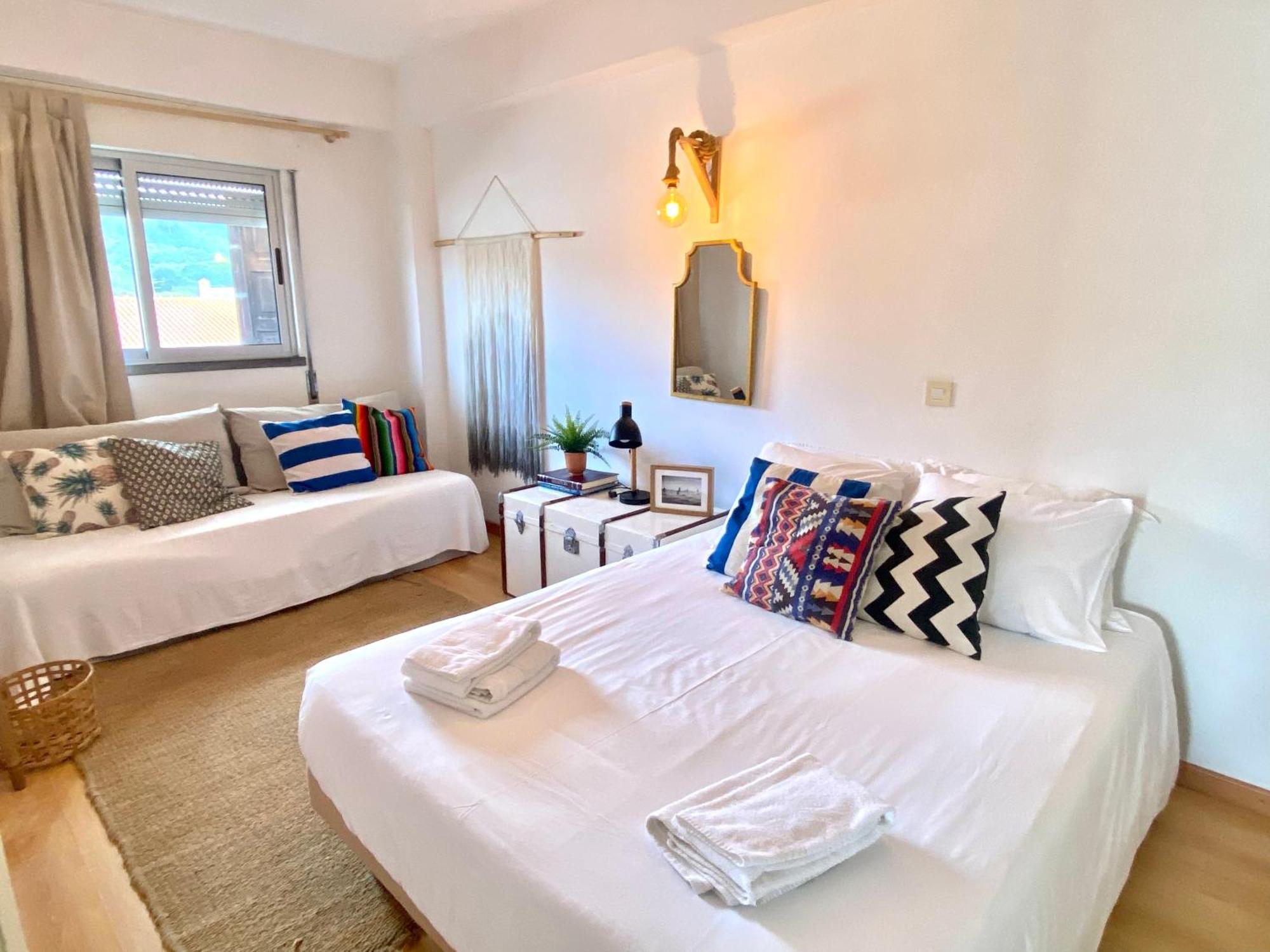 Appartamento Casa Azul Nazaré Esterno foto